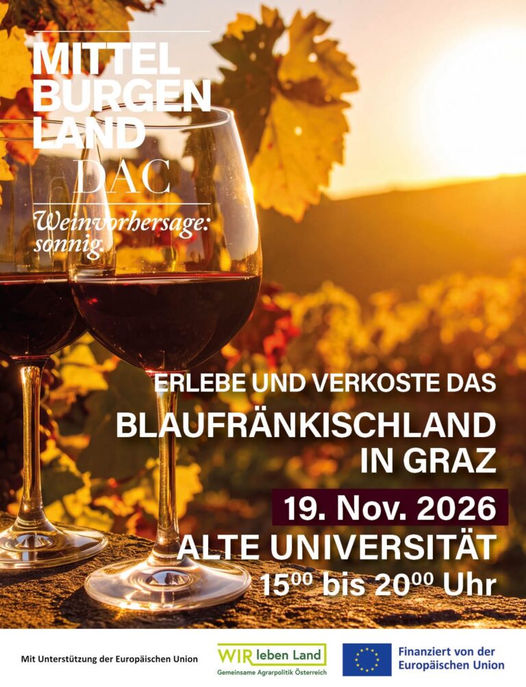 Mehr über den Artikel erfahren Mitelburgenland DAC-Weinpräsentation Graz 2026